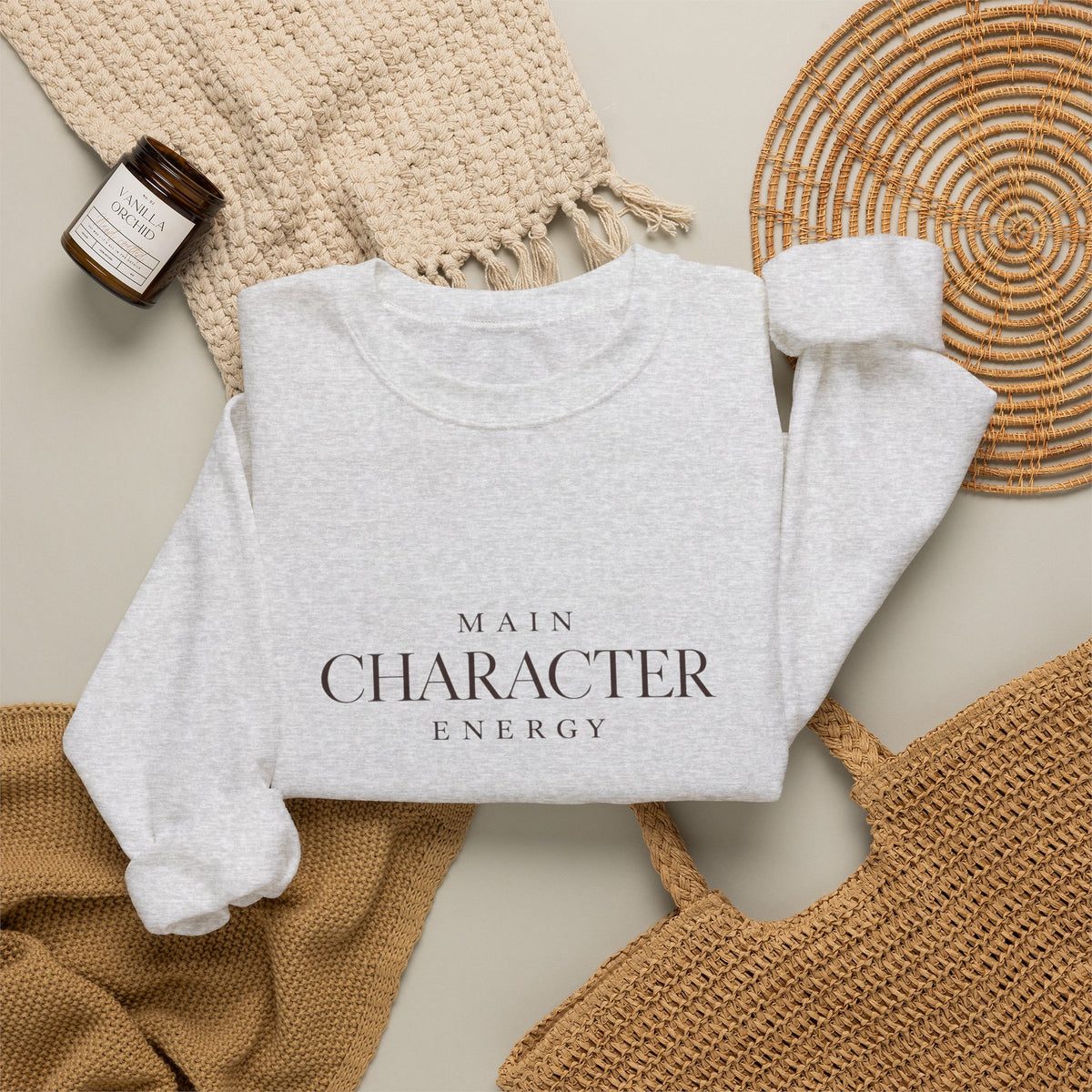 Main Character Energy Crewneck Sweatshirt